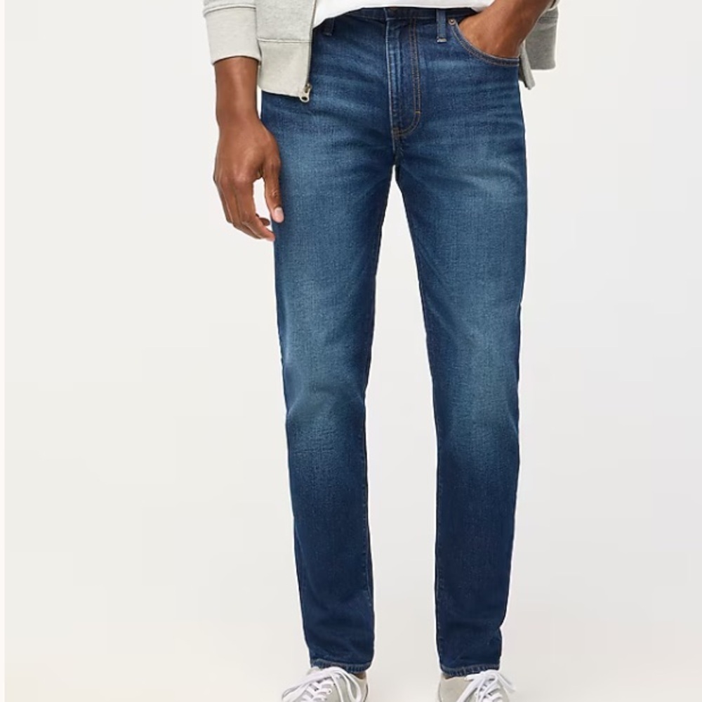 J crew Straight-fit jean in signature flex